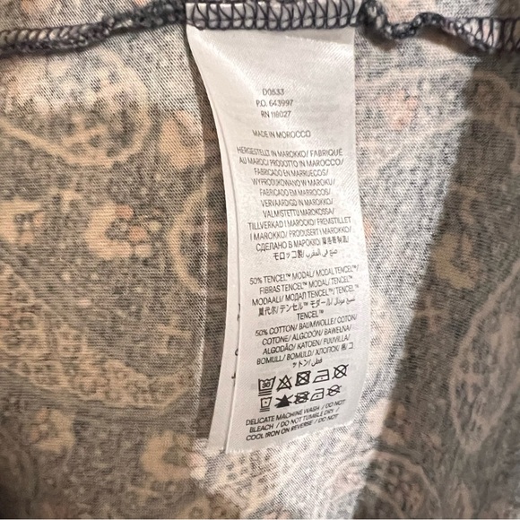 Boden Boho Paisley Milkmaid Dress 6 Stretch Empire Waist Sweetheart Neckline - Picture 6 of 6